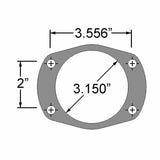 Strange Pro Series Rear Brake Kit For Late Big Ford / Torino Housing Ends 1 Pc Rotors, 4 Piston Calipers & DTC-30 Semi Metallic Pads