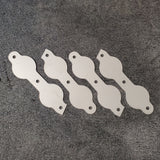 Stainless LS Exhaust port covers