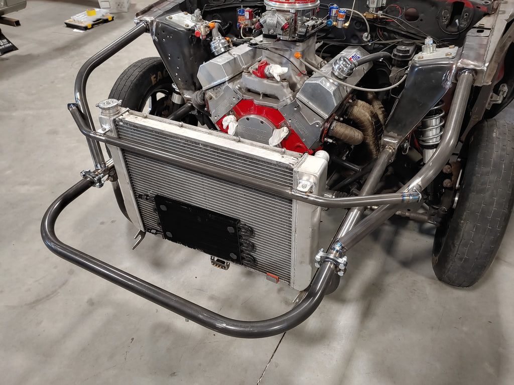 Fox Body Radiator Frame 79-93 Fox Body Mustang Tubular Front end – Outlaw Chassis Fabrication